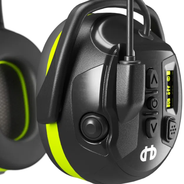 Hellberg Local 446 Helmet Mount Ear Defenders - Image 4